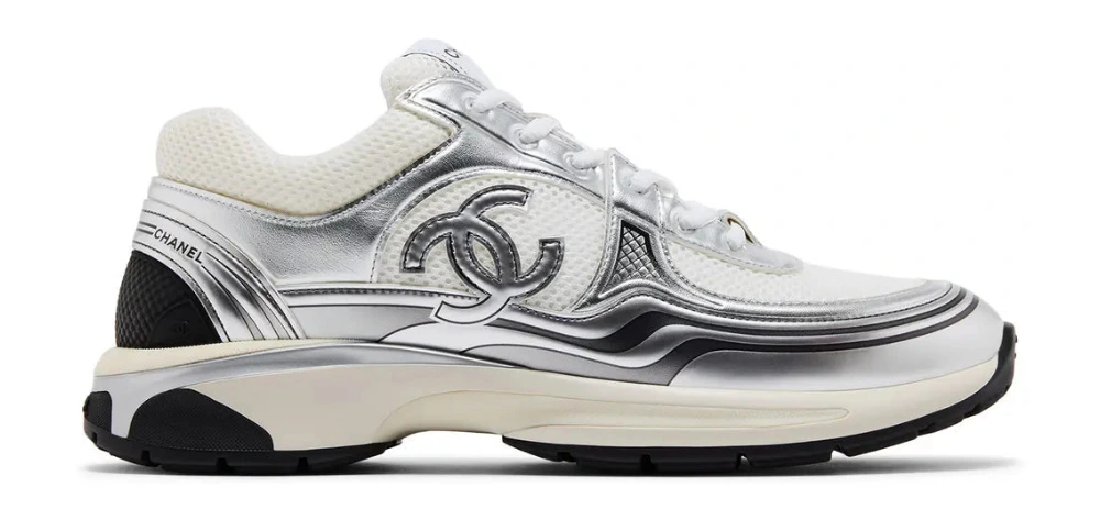 Chanel Runner Blanc et Silver