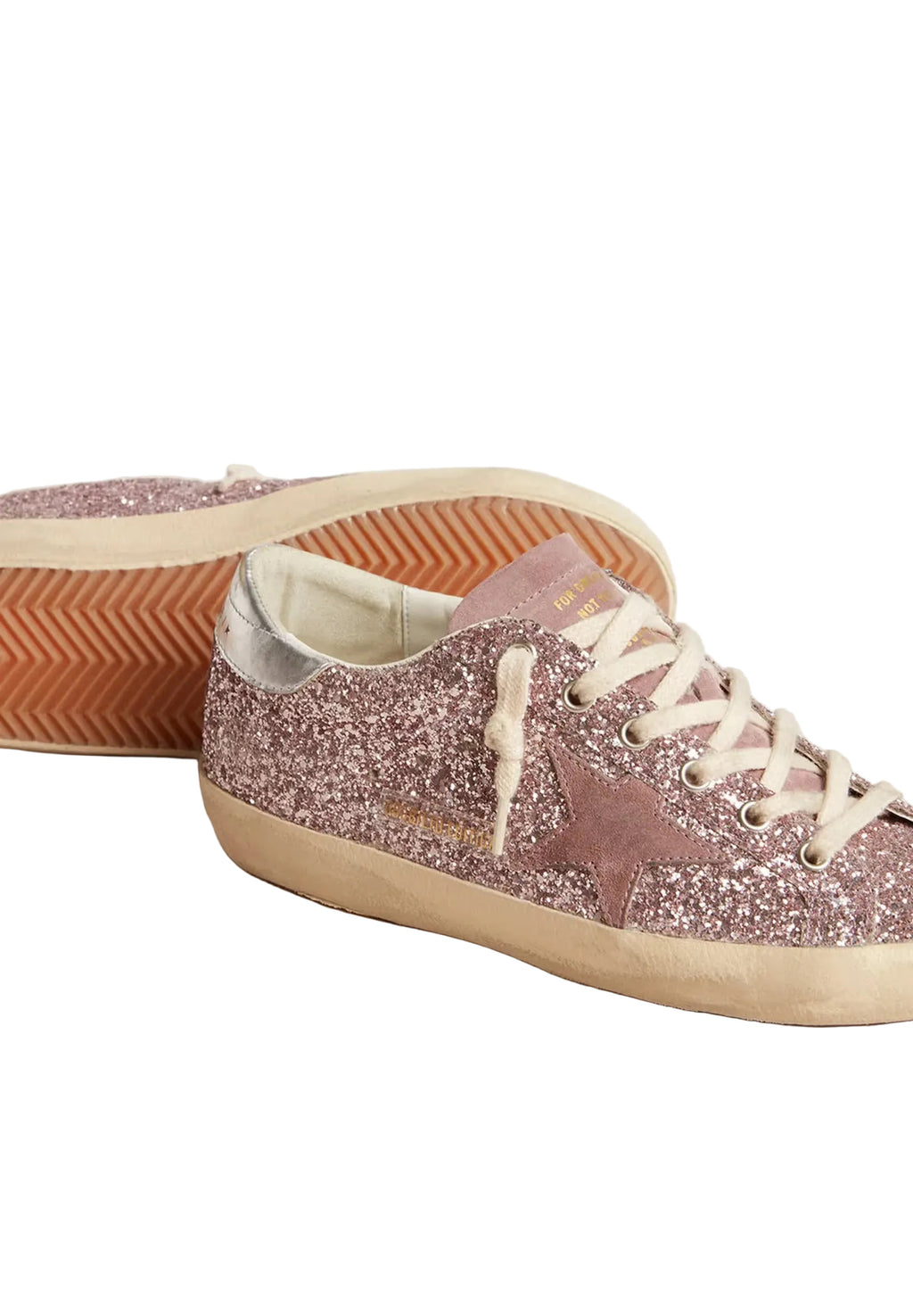 Golden Goose Ball Star pailleté Rose