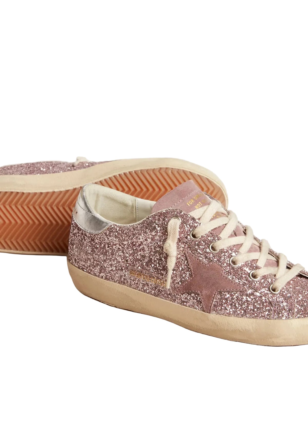 Golden Goose Ball Star pailleté Rose