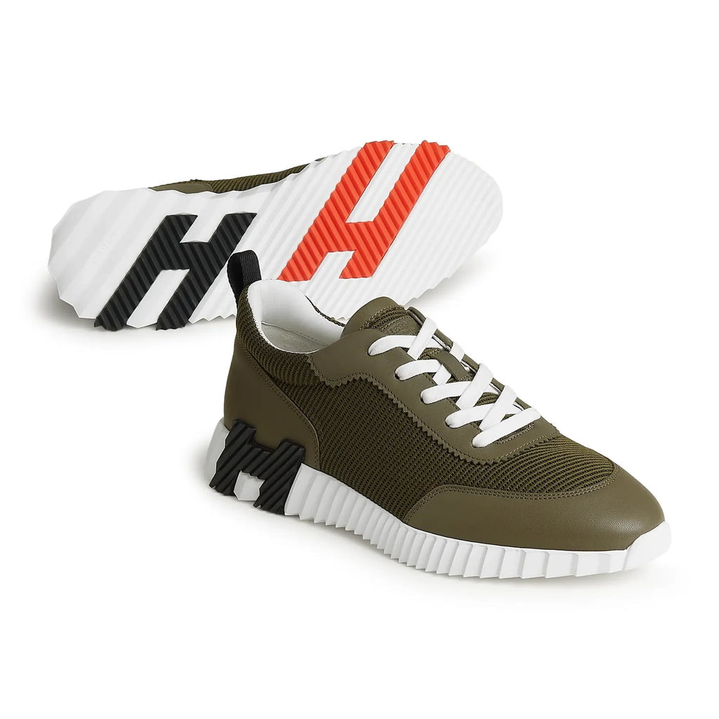 Hermes Bounce Kaki et Orange